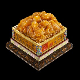 CHINESE QING DYNASTY TIANHUANG SEAL