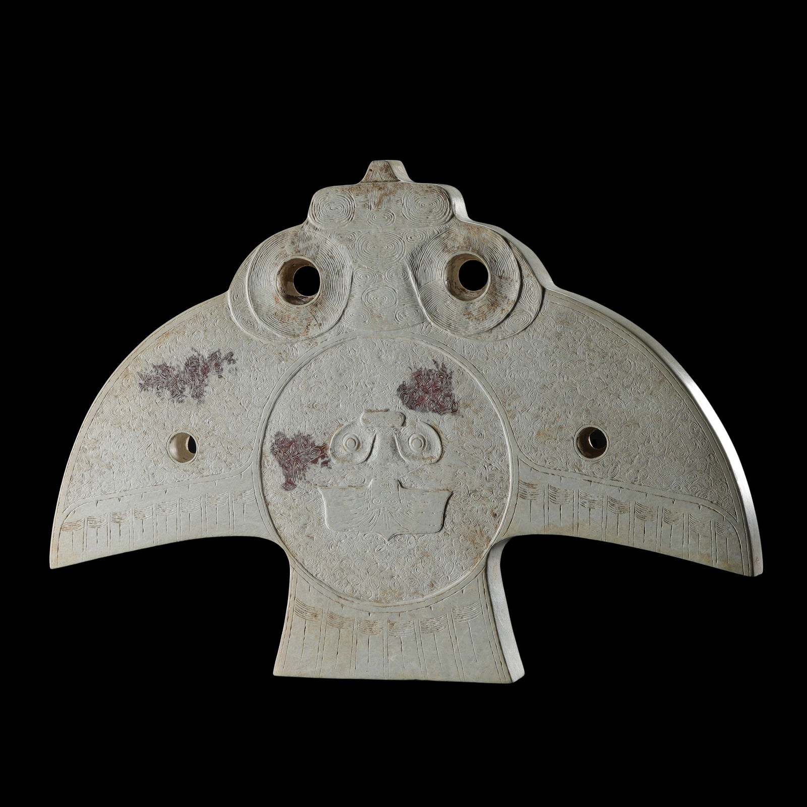 JADE BIRD OF LIANGZHU CULTURE IN NEOLITHIC PERIOD, CHINA (1 of 9)