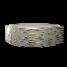 JADE CONG OF LIANGZHU CULTURE IN NEOLITHIC PERIOD, CHINA