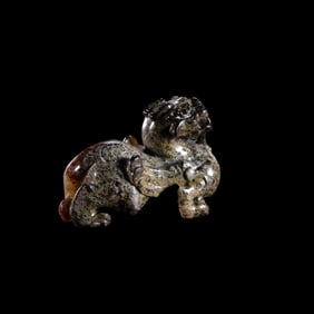 JADE BEAST, HAN DYNASTY, CHINA