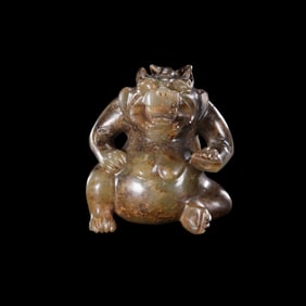 JADE BEAST, HAN DYNASTY, CHINA