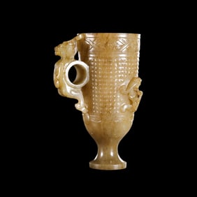 CHINESE JADE CUP, HAN DYNASTY