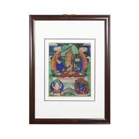 CHINESE THANGKA, QING DYNASTY