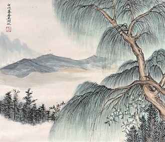 WU HUFAN- LANDSCAPE PAINTING