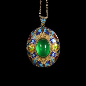 CHINESE QING DYNASTY JEWELRY PENDANT