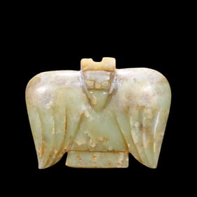 JADE OWL OF IN HONGSHAN PERIOD, CHINA