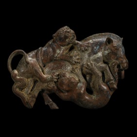 CHINESE BRONZE ORNAMENTS, HAN DYNASTY