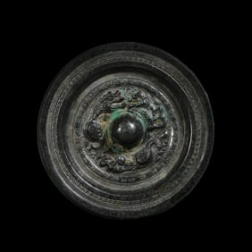 CHINESE BRONZE MIRROR, HAN DYNASTY