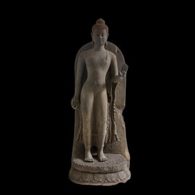 GANDHARA BUDDHA STANDING STATUE