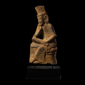 BLUESTONES GRINDING CLIFF STATUES, NORTHERN WEI DYNASTY, CHINA