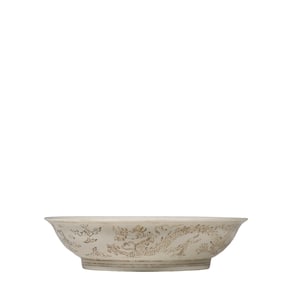 DRAGON PLATE IN XUANDE PERIOD OF MING DYNASTY, CHINA
