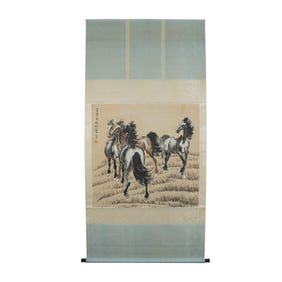 A JOURNEY TO THE HORSE BY XU BEIHONG