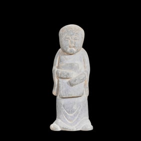 HAN DYNASTY STONE FIGURES, CHINA