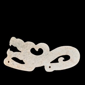 CHINESE JADE DRAGON OF ZHOU DYNASTY