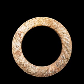 CHINESE JADE RING, HAN DYNASTY