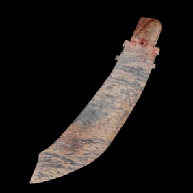 CHINESE NEOLITHIC JADE KNIFE
