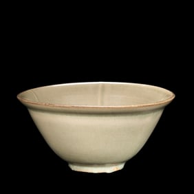 YAOZHOU WARE BLUE GLAZE WITH RIB BOWLS, LATE TANG AND FIVE DYNASTIES, CHINA