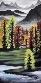 LIN FENGMIAN SCENERY VERTICAL