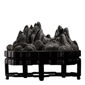 Lingbi stone carvings from the Qing Dynasty, China