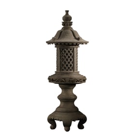 Chinese Tang Dynasty Bluestone Lamp