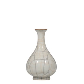 China Ming Chenghua period imitation Ge glaze jade pot spring vase