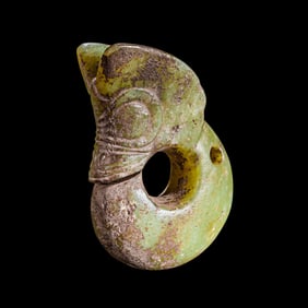 Jade Pig Dragon of Hongshan Culture during the Hongshan Period of China