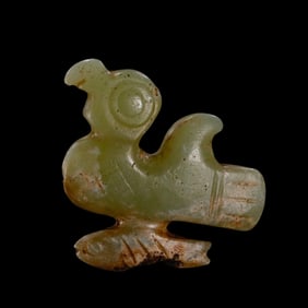 Jade Owl of Hongshan Culture, Hongshan Period, China