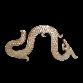 Chinese Han Dynasty Jade Dragon