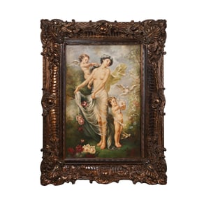 European 18th century oil painting