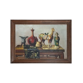 European 18th century oil painting
