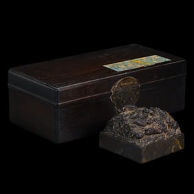 Shoushan stone seal from the Qing Dynasty