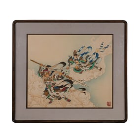 Chinese calligraphy and painting - Liu Jiyou