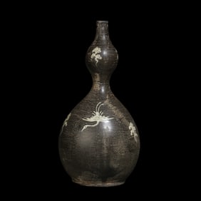 Korean Celadon Gourd Bottle