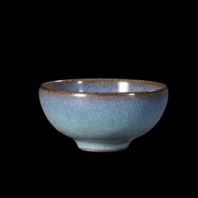 Chinese Northern Song Dynasty Jun kiln sky blue glaze small bowl