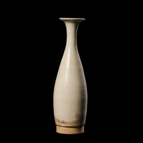 Chinese Northern Song Dynasty Cizhou kiln white glaze jade pot spring bottle