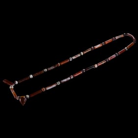 Chinese Liao Dynasty Red Agate Necklace