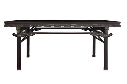 Chinese Qing Dynasty Rosewood Long Table