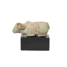 Ancient Bactrian terracotta figurines