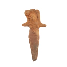 Antique Indus Valley Terracotta Clay Idol