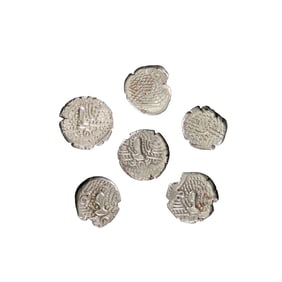 Ancient India Gadhaya Dynasty Silver Coins Lot