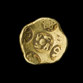 Punch-Marked Gold Coin – South Asia Region, 6th Century BCE