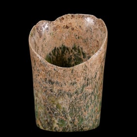 Jade horseshoe tube of Hongshan culture, Hongshan period, China