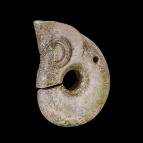 Jade Pig Dragon of Hongshan Culture during the Hongshan Period of China
