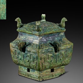 Chinese bronze artifacts from the Shang and Zhou dynasties