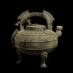 Chinese bronze artifacts from the Shang and Zhou dynasties