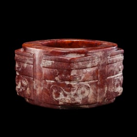 Jade Cong from the Neolithic Period of China