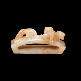 Chinese Han Dynasty Jade Sword Ornament