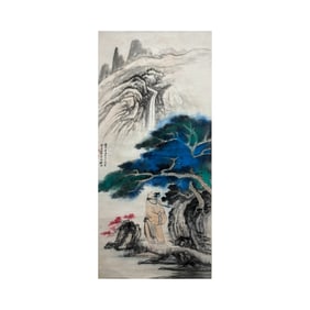 Chinese calligraphy and painting - Zhang Daqian