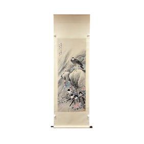 Chinese calligraphy and painting - Wang Xuetao