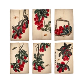 Chinese Painting and Calligraphy Album Leaves - Qi Baishi